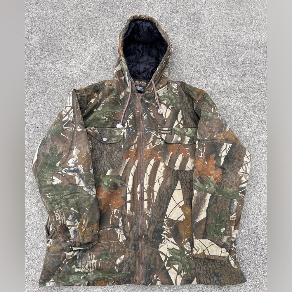 Realtree Camouflage Military Field Jacket